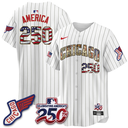 CWS 2026 Independence Day USA Vapor Jersey - Stitched