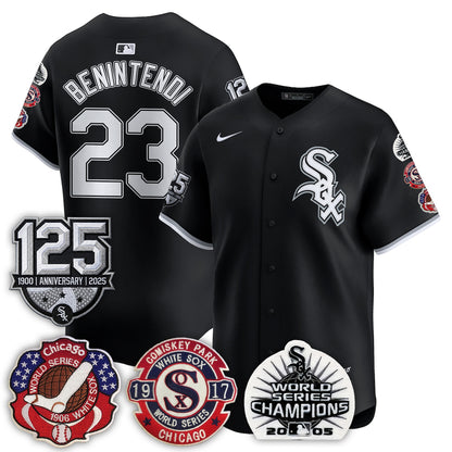 CWS 125th Anniversary - W.S Champions Edition Vapor Jersey - Stitched