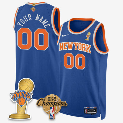NYK 2026 Basketball Champions Vapor Custom Jersey - Stitched n3
