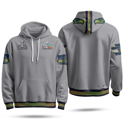 SEA S.Bowl Champs Fleece Hoodie - Printed