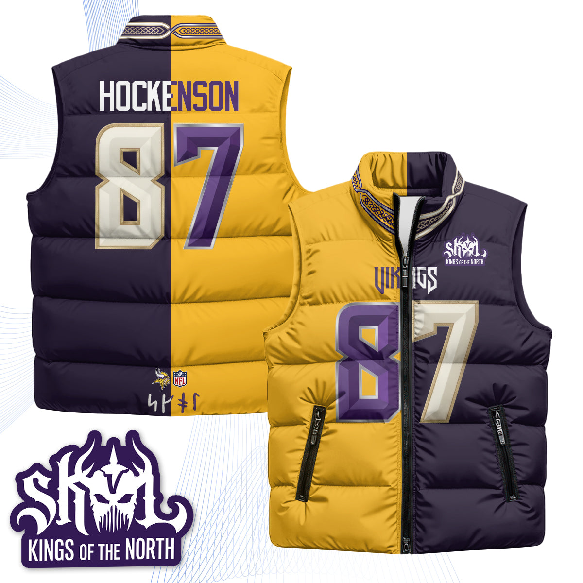 MIN 2026 Rivalries Puffer Vest - Printed