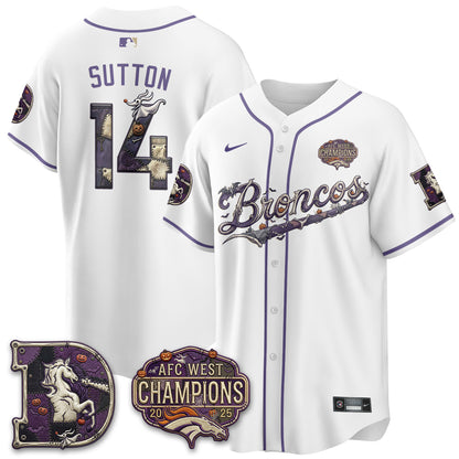 DEN 2026 Nightmare Edition Vapor Baseball Jersey - Stitched