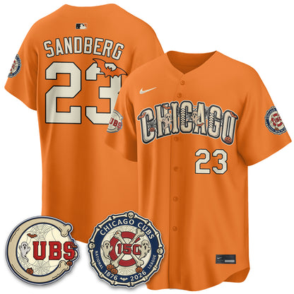 Chicago Cubs Halloween 2026 Vapor Limited Jersey - Stitched