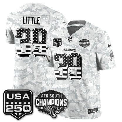 Jacksonville Jaguars 2026 Salute to Service Vapor Jersey - Stitched
