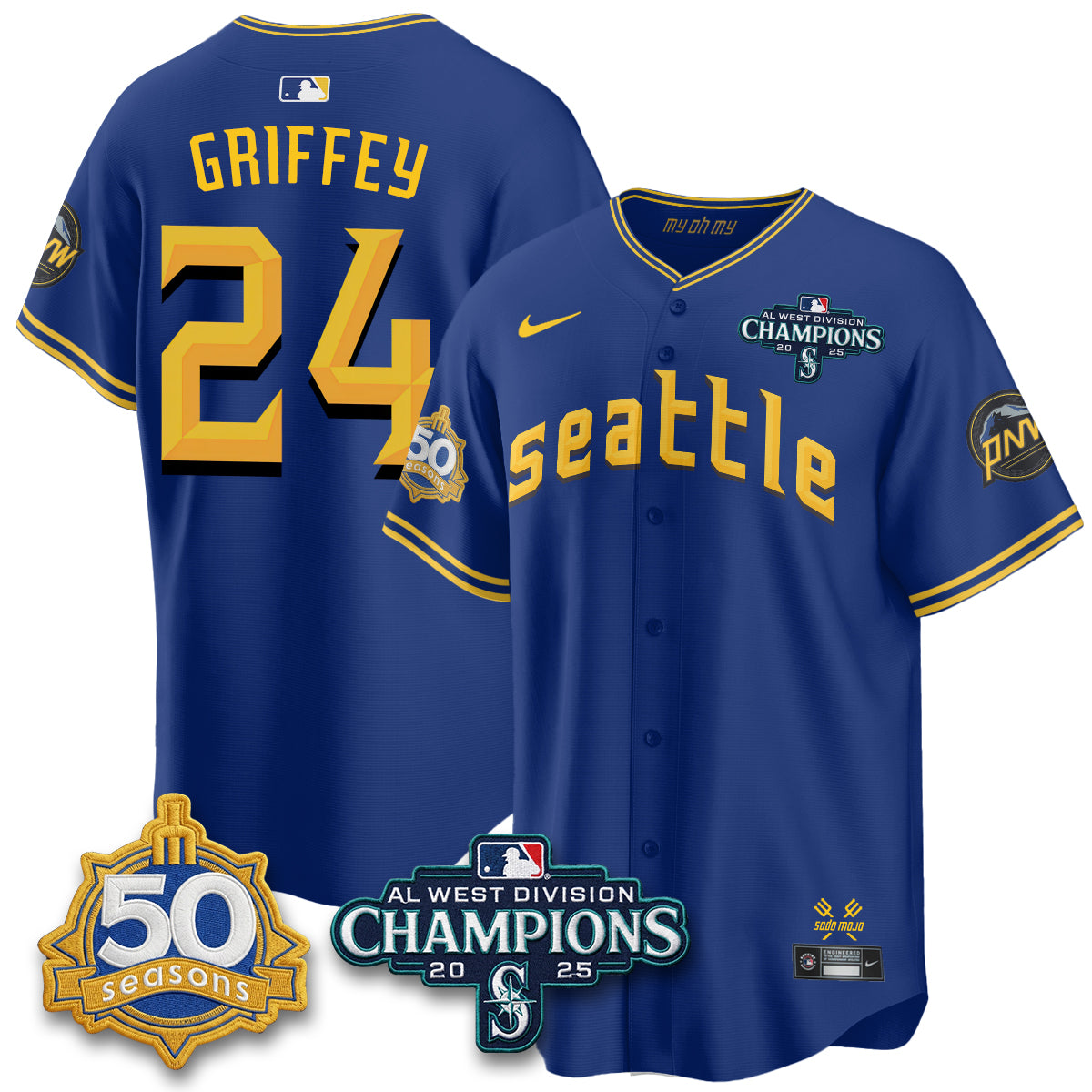 SEA 2026 Vapor Limited Jersey - 50th Anniversary - All Stitched