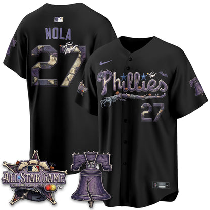 Philadelphia Phillies Nightmare Edition Vapor Jersey - Printed