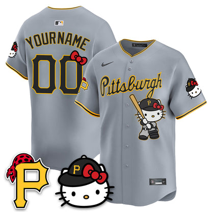 Pittsburgh Pirates x Meow KT Vapor Limited Custom Jersey - Stitched