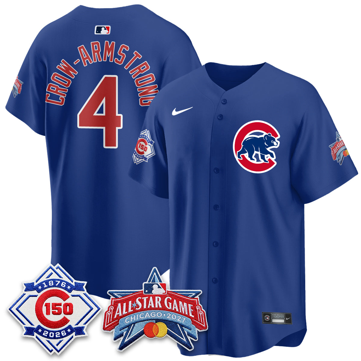 Chicago Cubs 2027 All Star Game Vapor Limited Jersey - Stitched
