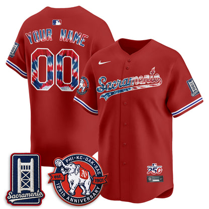 OAK Americana 2026 Vapor Limited Custom Jersey - Stitched