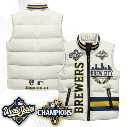 MIL 2026 NL Champions Puffer Vest - Printed