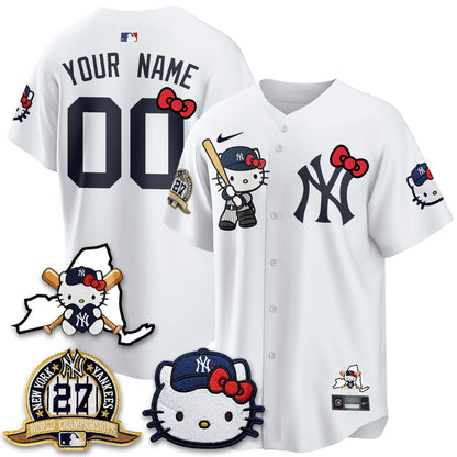 NYY Meow KT 2026 Vapor Limited Custom Jersey - All Stitched