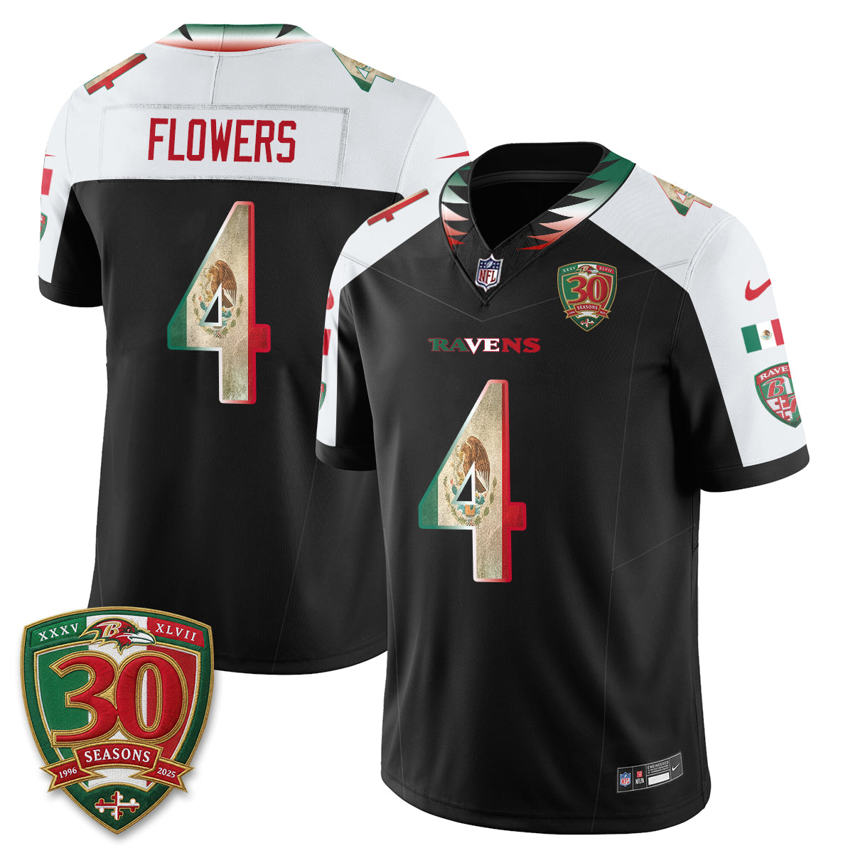 BAL Mexico Edition Vapor Jersey - Stitched
