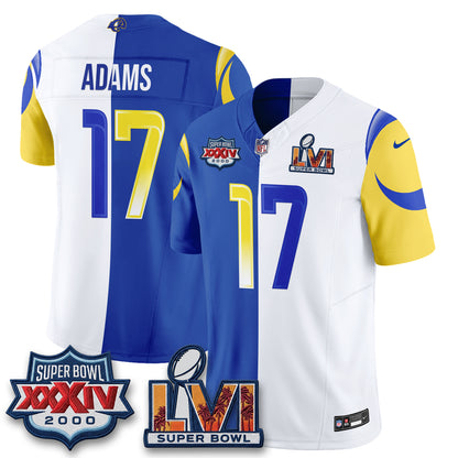 Los Angeles Rams Split Vapor Jersey - Stitched