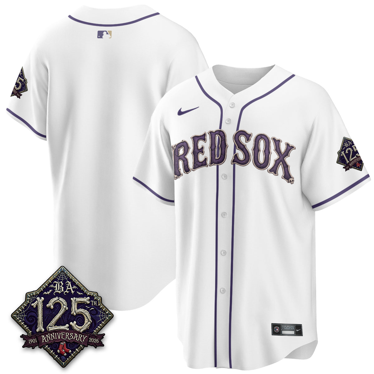 Boston Red Sox Nightmare Vapor Limited Jersey - Stitched