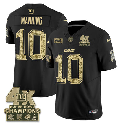 New York Giants 2026 Salute To Service V2 Vapor Jersey - Stitched