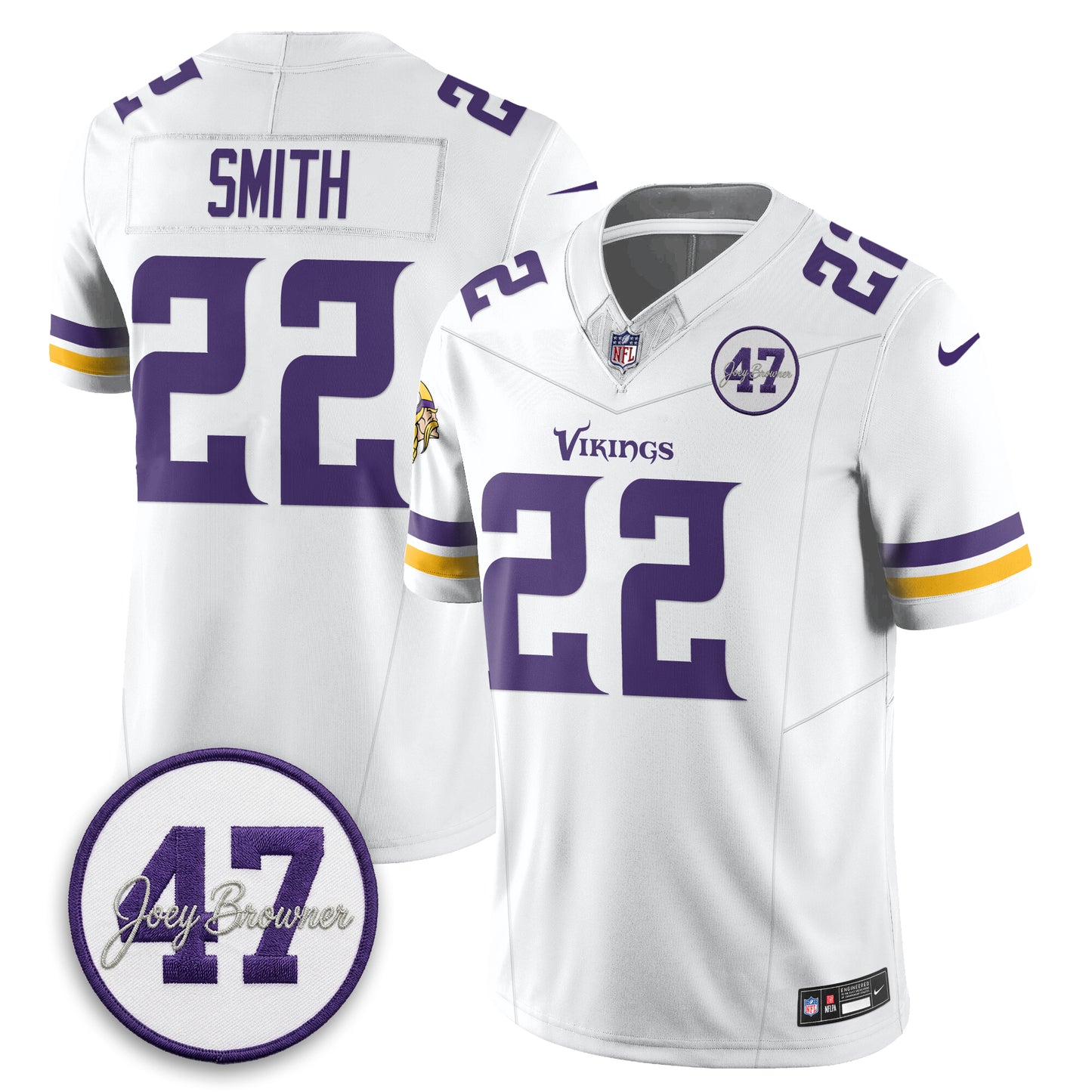 MIN Joey Browner Thank You For Memories - 1960 – 2026 Football Vapor Limited Jersey - All Stitched