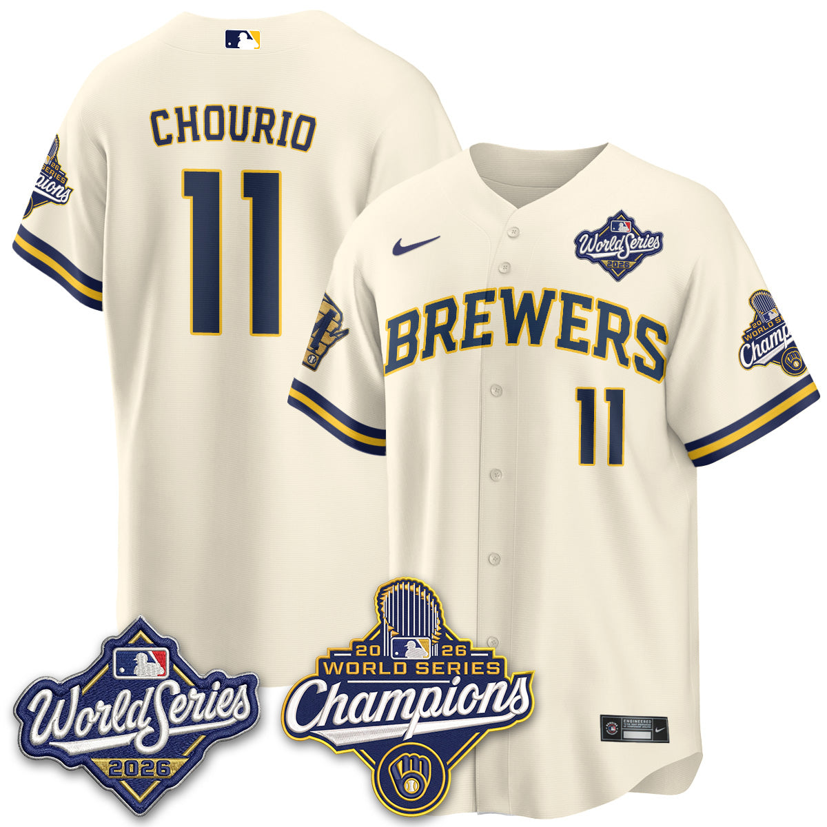 MIL 2026 WS Champions Vapor Jersey - Stitched