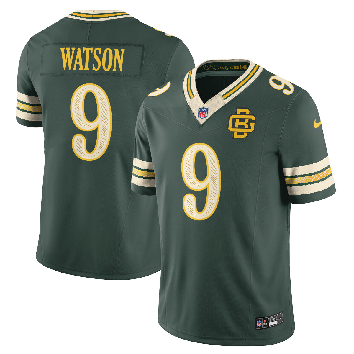 Green Bay Packers 2026 Rivalries Vapor Jersey - Stitched