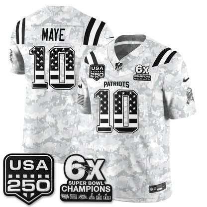 NE 2026 Salute to Service Edition Vapor Jersey - Stitched