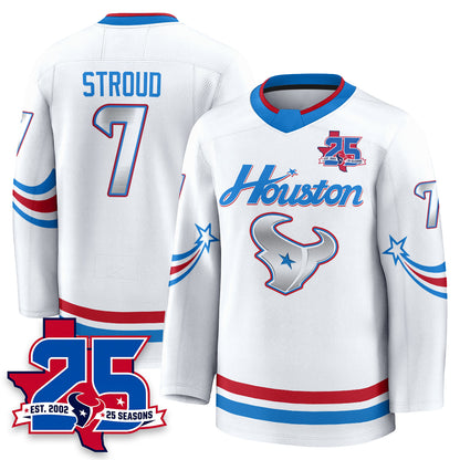 Houston Texans 2026 Rivalries Hockey Jersey - Printed