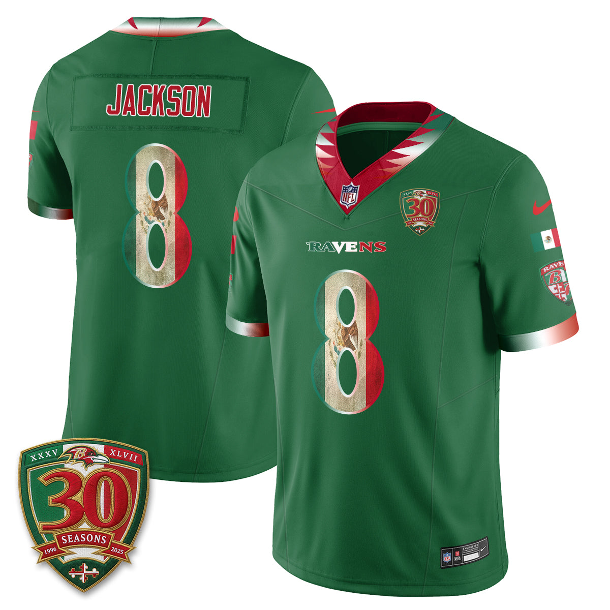 BAL Mexico Edition Vapor Jersey - Stitched