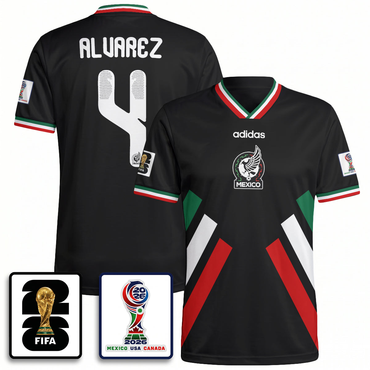 Mexico WC 2026 Fan Gear Version Jersey - Printed