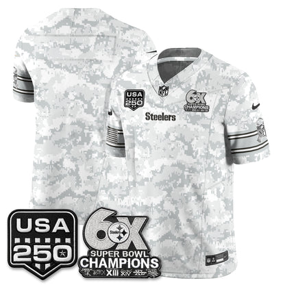 Pittsburgh Steelers 2026 Salute to Service Edition Vapor Jersey - Stitched