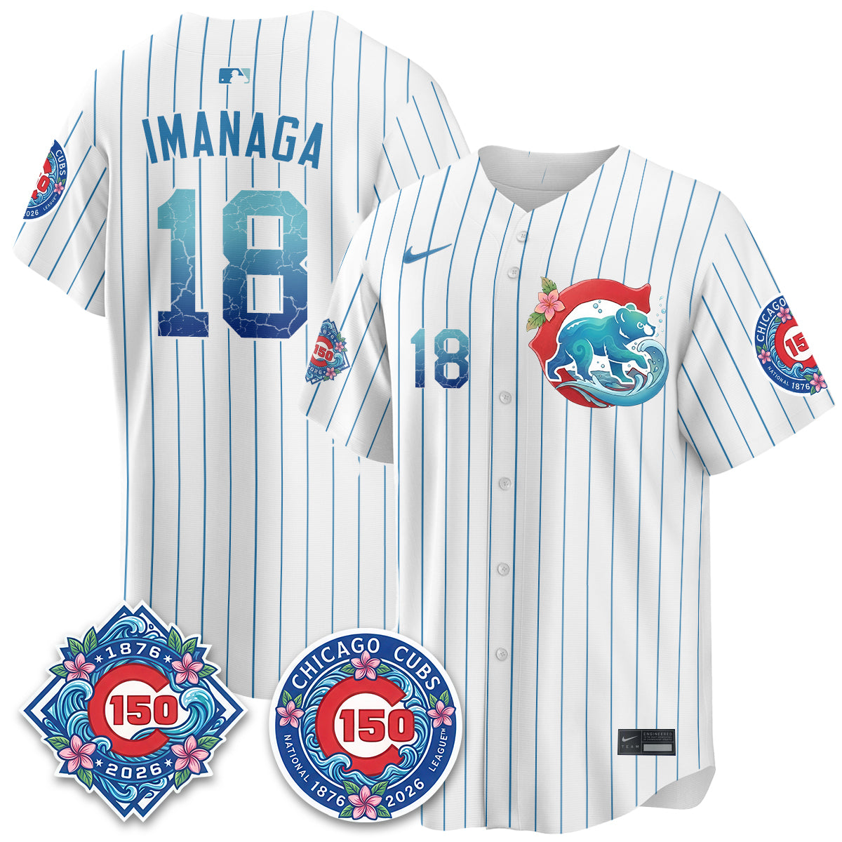 Chicago Cubs 2026 Aloha Spirit Vapor Limited Jersey - Stitched