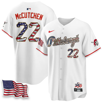 PIT 2026 Independence Day USA Vapor Limited Jersey - Stitched