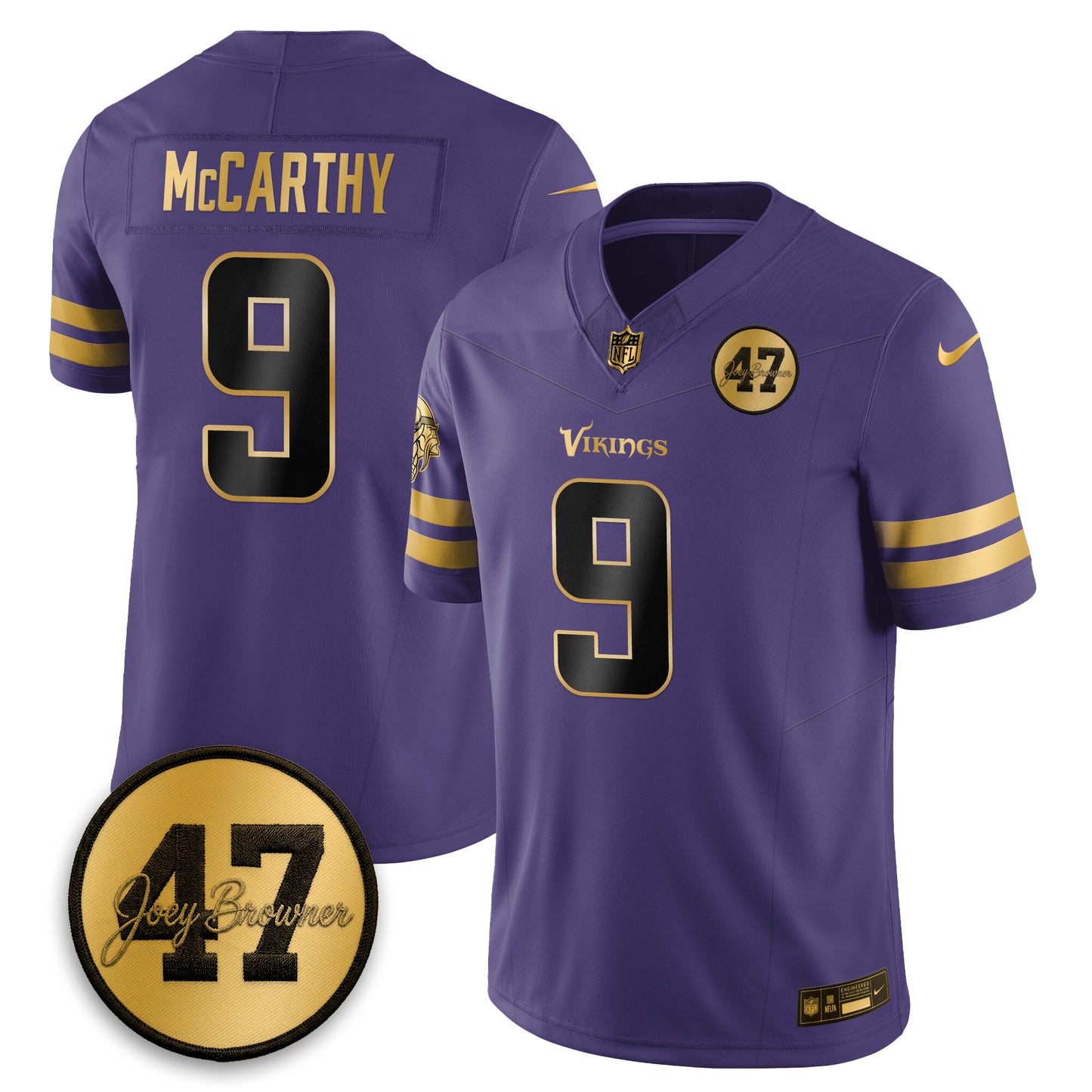 MIN Joey Browner Thank You For Memories - 1960 – 2026 Football Vapor Limited Jersey - All Stitched