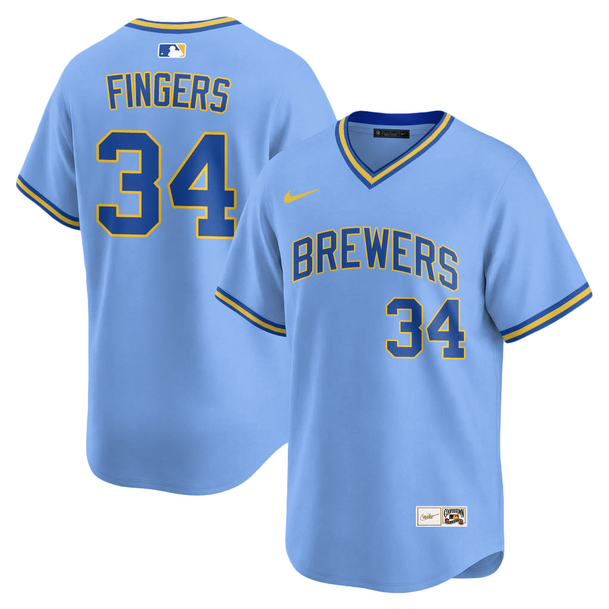 Milwaukee Brewers "Legacy Edition" Vapor Jersey - Stitched