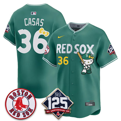 Boston Red Sox x Meow KT Vapor Limited Jersey - Stitched