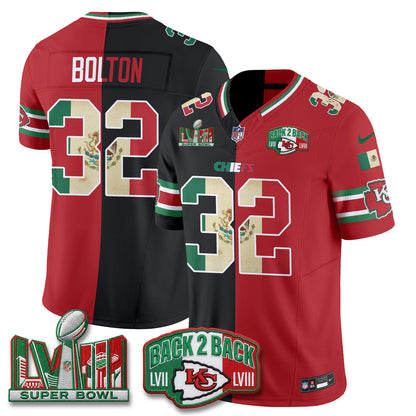 KC Mexico Split Edition Vapor Jersey - Stitched