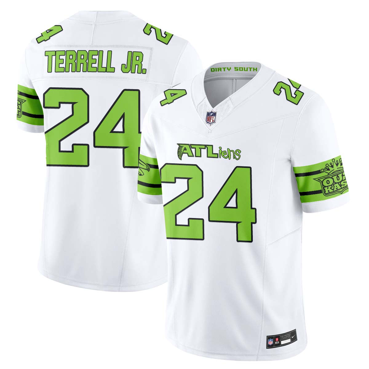 ATL 30th Anniversary ATLiens Vapor Jersey - Stitched