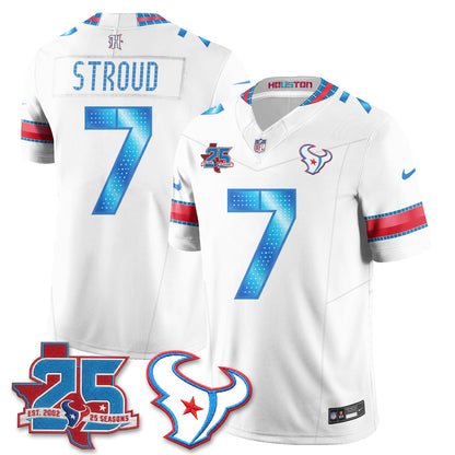 Houston Texans 2026 Rivalries Vapor Jersey - Stitched