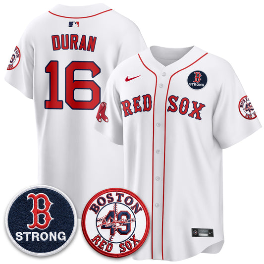 BOS Tim Wakefield Memorial Patch Vaper Premier Limited Jersey - All Stitched V2