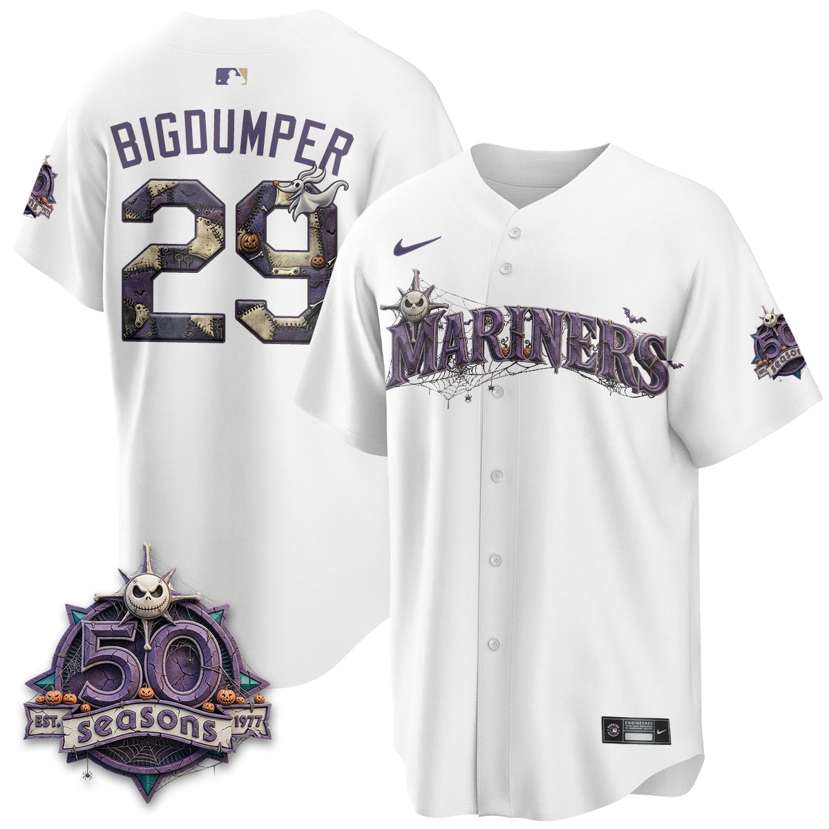 Seattle Mariners Nightmare Edition Vapor Limited Jersey - Printed