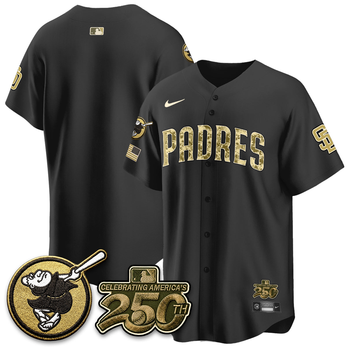 SD 2026 Armed Forces Day Jersey - All Stitched V2