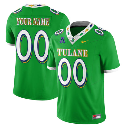Tulane Green Wave 2026 City Football Vapor Custom Jersey - Stitched