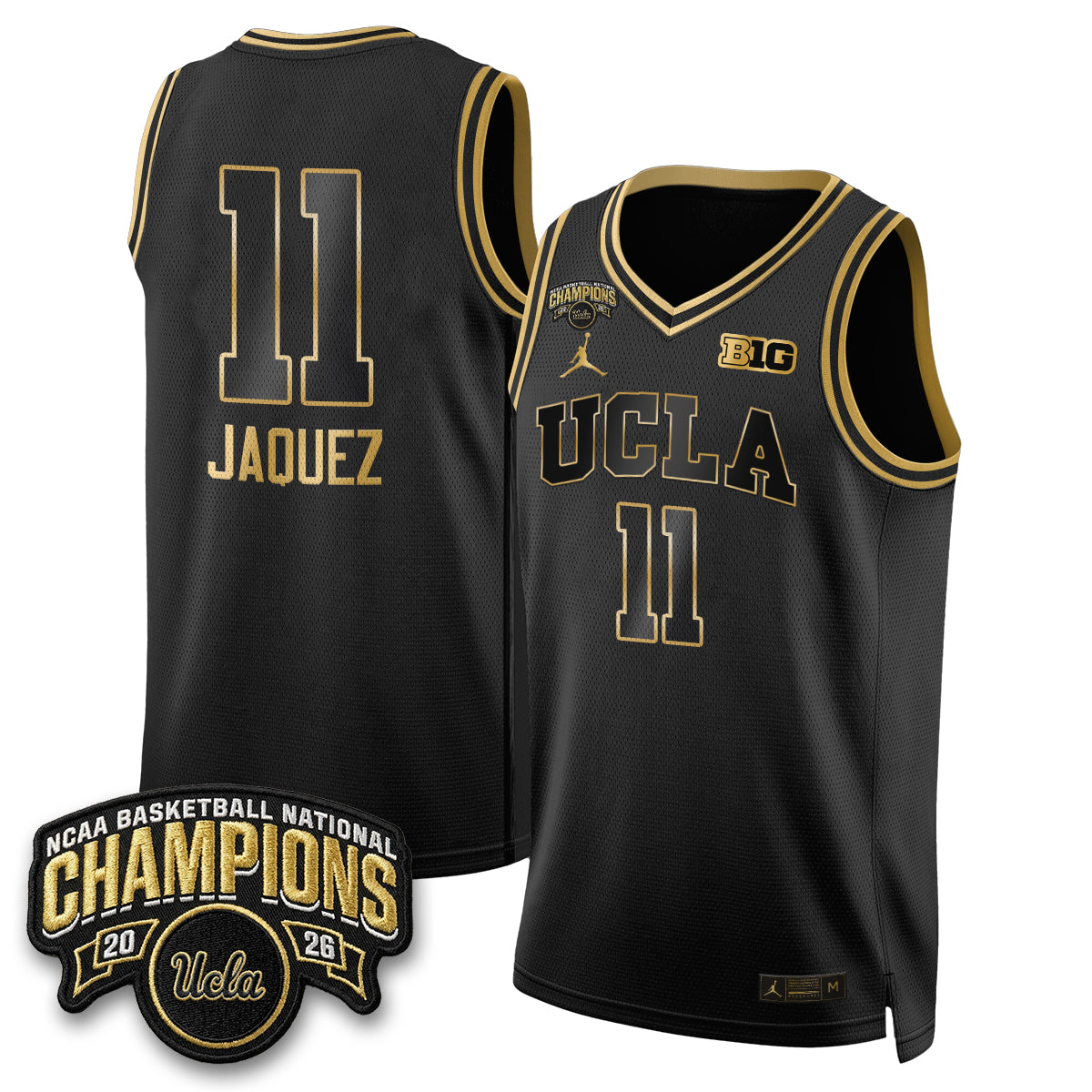 UCLA Women's Basketball Champion 2026 Limited Jersey -  All Stitched