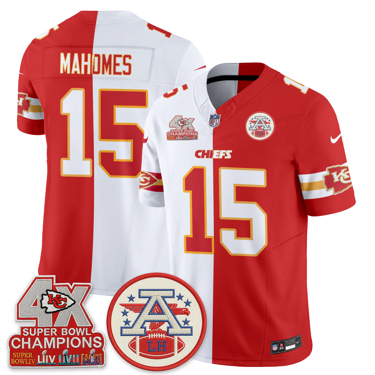 KC Split Edition Vapor Jersey - Stitched