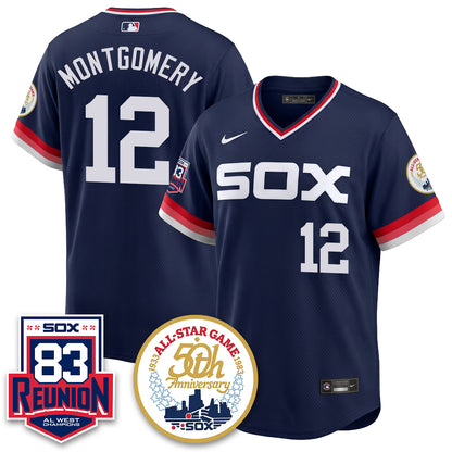 Chicago White Sox Reunion All West Champions Vapor Jersey - Stitched
