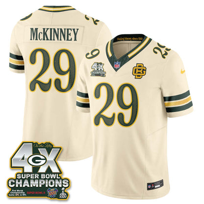 GB 2026 Rivalries 4X Champs Vapor Jersey - Stitched