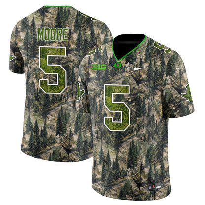 Oregon Ducks Camouflage 2026 Edition Vapor Jersey - Stitched