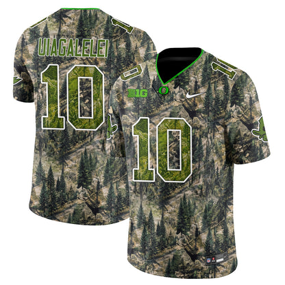Oregon Ducks Camouflage 2026 Edition Vapor Jersey - Stitched