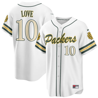 Green Bay Packers 2026 Rivalries Baseball Vapor Jersey - Stitched