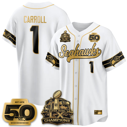 SEA SB LX Champs Vapor Baseball Jersey - Stitch