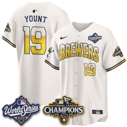 MIL "Pitcher & Pint" 2026 NL Champions Vapor Jersey - Stitched
