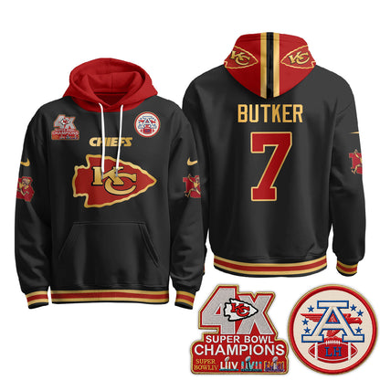 KC 4X Champs Gold Edition Fleece Hoodie - Printed