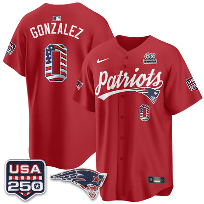 New England Patriots America Edition Vapor Jersey - Stitched